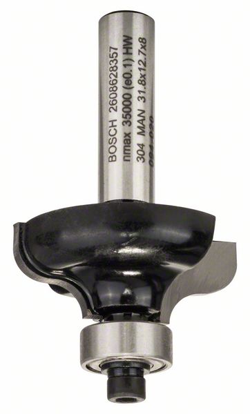 Bosch PRO Frässtål kantprofilfräs, R 4,8, skaft 8 mm