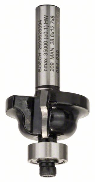 Bosch PRO Frässtål profilfräs, R 4, skaft 8 mm