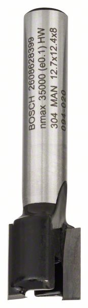 Bosch PRO Frässtål tapphål, Ø 12,7 x Ø 12,7, skaft 8 mm