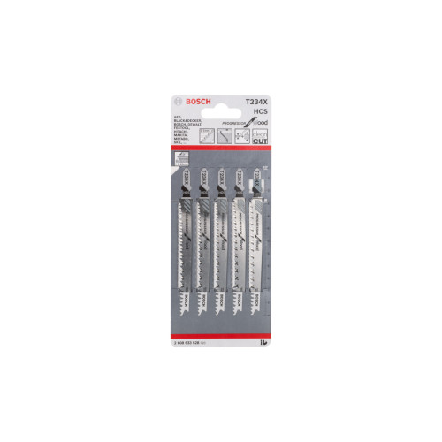 Bosch Sticksågsblad T 234 X