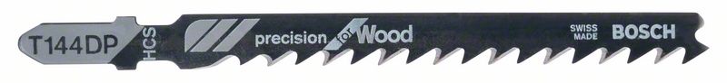 Bosch PRO Wood precise T144DP-sticksågblad, 100 mm, 3 delar