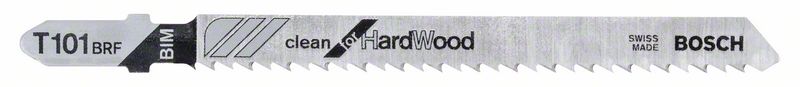 Bosch PRO Hardwood clean reverse T101BRF-sticksågblad, 100 mm, 5 delar