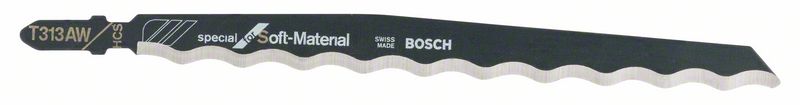 Bosch PRO Soft Material T313AW-sticksågblad, 152 mm, 3 st