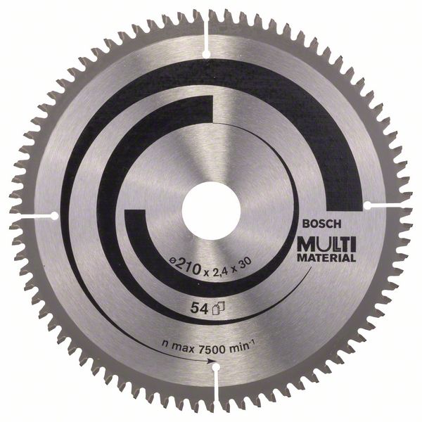 Bosch PRO Multi Material-cirkelsågklinga, 210 x 2,5 x 30 mm