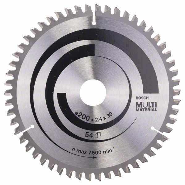 Bosch PRO Multi Material-cirkelsågklinga, 200 x 2,4 x 30 mm