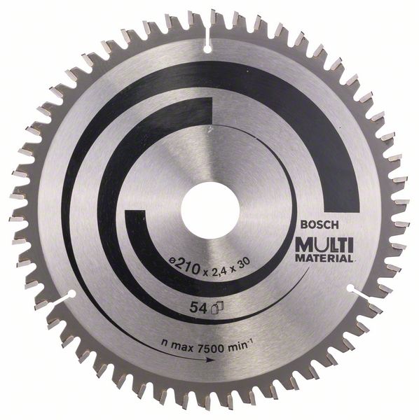 Bosch PRO Multi Material-cirkelsågklinga, 210 x 2,4 x 30 mm