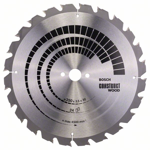 Bosch PRO Construct Wood-cirkelsågklinga, 350 x 3,5 x 30 mm
