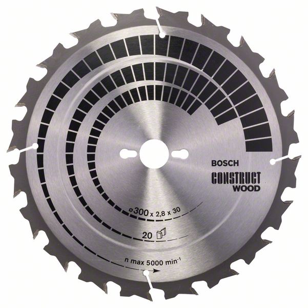 Bosch PRO Wood-cirkelsågklinga, 300 x 2,8 x 30 mm