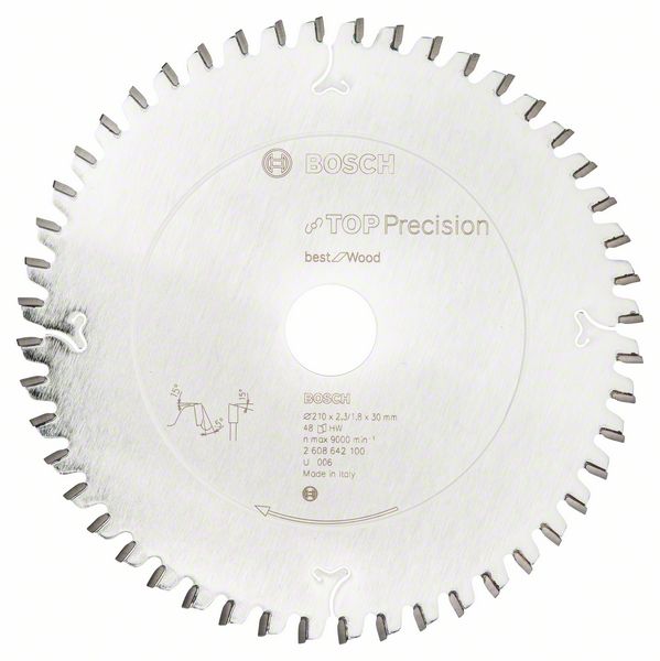 Bosch Sågklinga Top Precision Best for Wood
