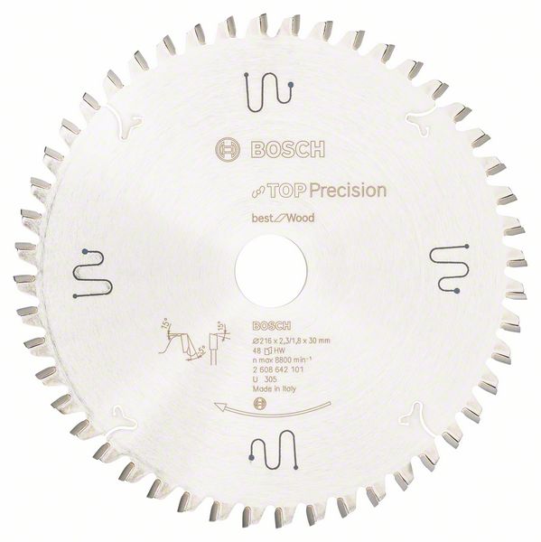 Bosch Sågklinga Top Precision Best for Wood