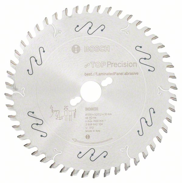 Bosch Sågklinga Top Precision Best for Laminated Panel Abrasive