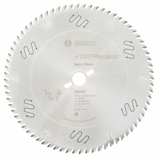 Bosch Sågklinga Top Precision Best for Wood