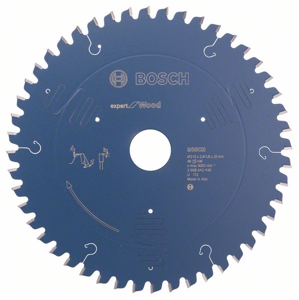 Bosch EXPERT Wood-cirkelsågklinga, 210 x 2,4/1,8 x 30 mm, T48