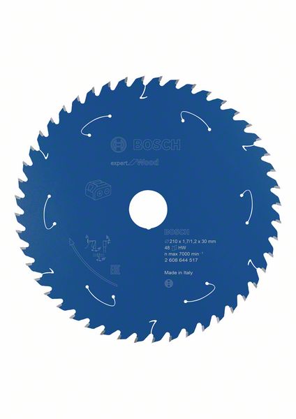 Sågklinga Bosch Expert for Wood ø210 mm 30x1.7/1.2 mm, 48T
