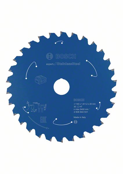 Bosch Expert Expert for StainlessSteel 140x20x1.5/1.2x30T