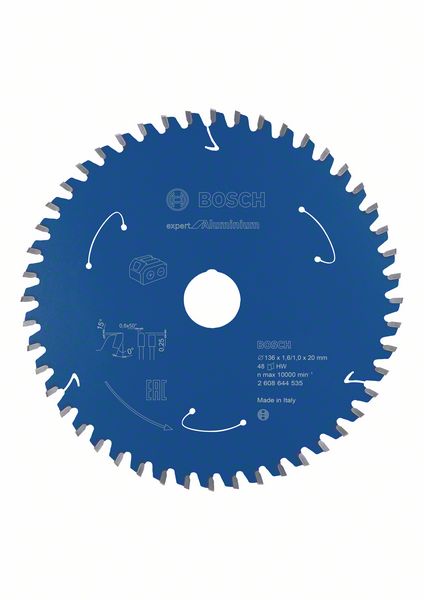 Bosch Expert Expert for Aluminium 136x20x1.6/1x48T