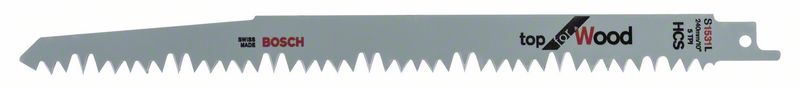 Bosch Green Wood fast S1531L klinga, 1,5 x 19 x 240 mm, 100 st