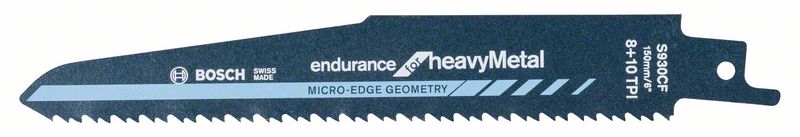 Bosch PRO Thick Metal Demolition S930CF-blad, 1,6 x 22 x 150 mm, 5 st