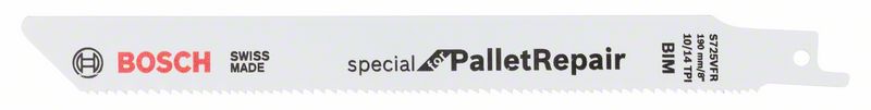 Bosch PRO Pallet Repair S725VFR-blad, 1,25 x 19 x 190 mm, 100 st