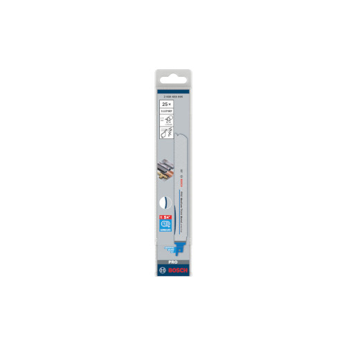 Bosch PRO Medium-Thick Metal precise S1137BEF-blad, 1,1 x 25 x 225 mm, 25 st