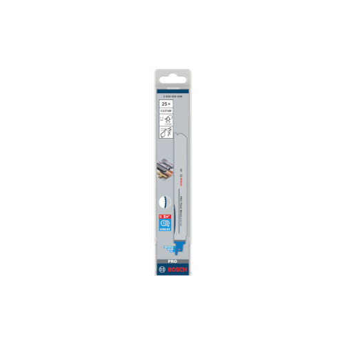 Bosch PRO Thick Metal precise S1137HBF-blad, 1,1 x 25 x 225 mm, 25 st
