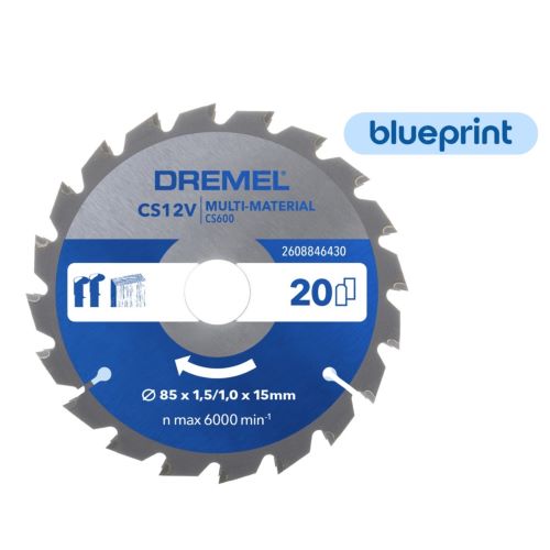Dremel Blueprint-blad för många material (CS600)