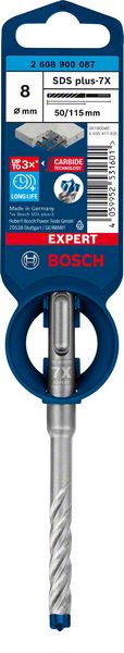 Bosch EXPERT SDS plus-7X hammarborr 8 x 50 x 115 mm