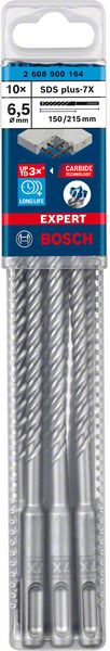 Bosch EXPERT SDS plus-7X hammarborr, 6,5 x 150 x 215 mm, 10 st.