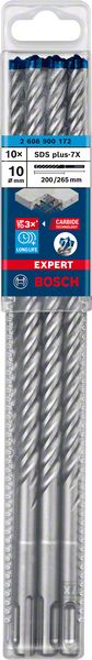 Bosch EXPERT SDS plus-7X hammarborr, 10 x 200 x 265 mm, 10 st.