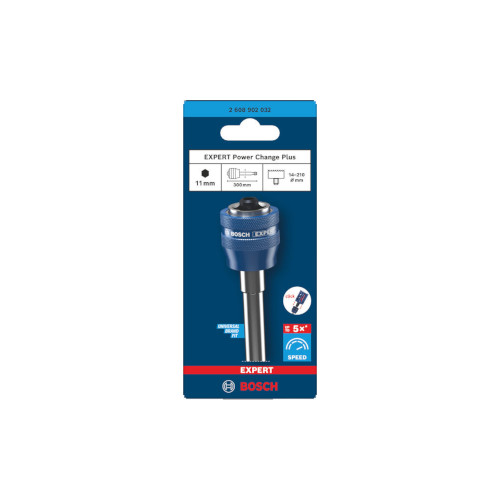 Bosch EXPERT Power Change Plus förlängare för hålsåg, sexkantsskaft 11 mm, 300 mm
