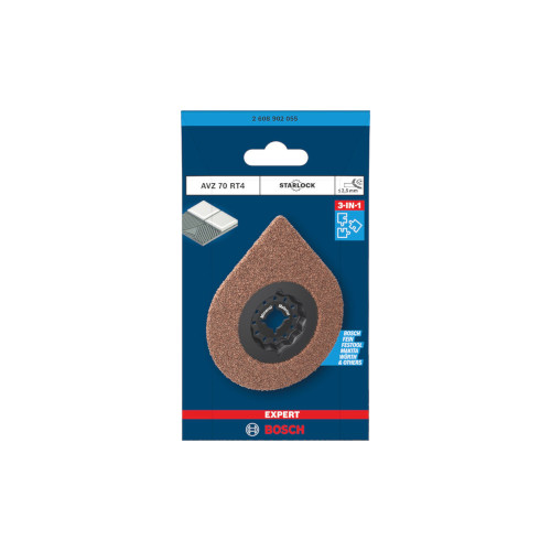 Bosch EXPERT AVZ 70 RT4 3 max slipplatta, Ø70 mm