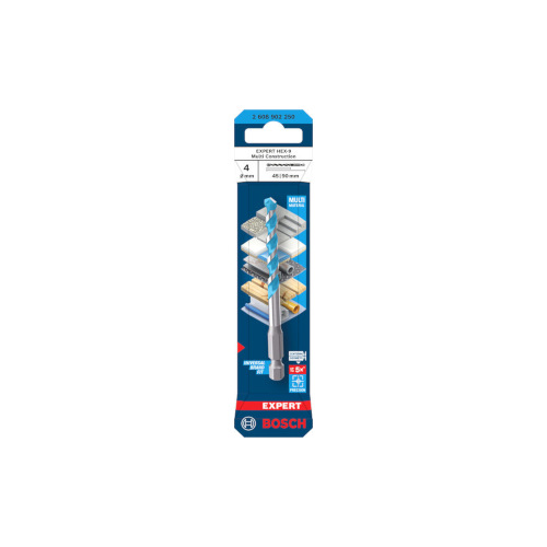 Bosch EXPERT HEX-9 Multi Construction borr, 4 x 45 x 90 mm
