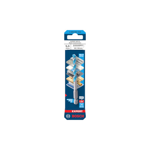 Bosch EXPERT HEX-9 Multi Construction borr, 5,5 x 60 x 100 mm