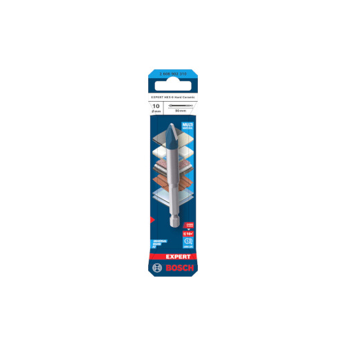 Bosch Expert 10 EXPERT HEX-9 Hard Ceramic-borr, 3 x 90 mm