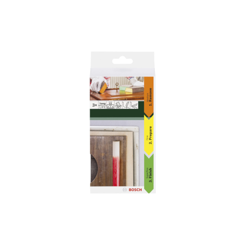 Slipsvampssats Bosch profil, 3 st