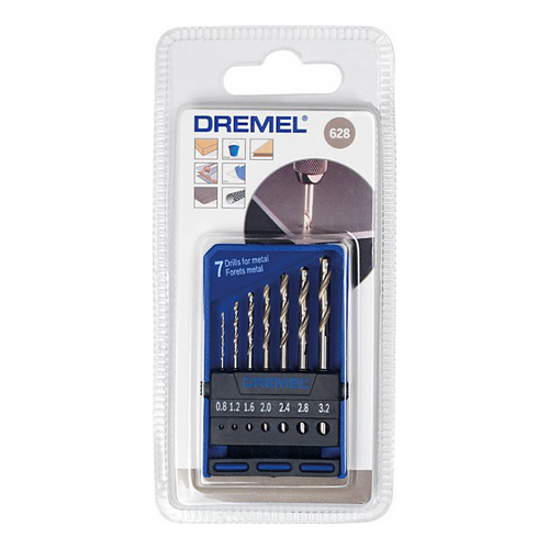 Dremel Precisionsborrsats (628) 7 delar