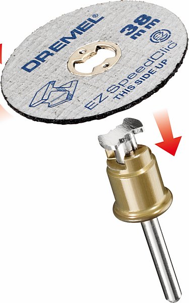 Dremel EZ SpeedClic: startset. (SC406) 2 delar