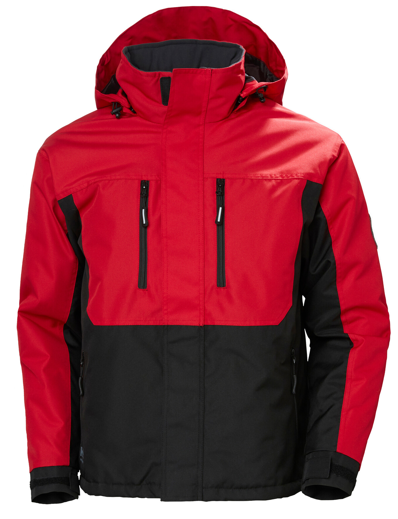 Vinterjacka Helly Hansen Berg, röd/svart