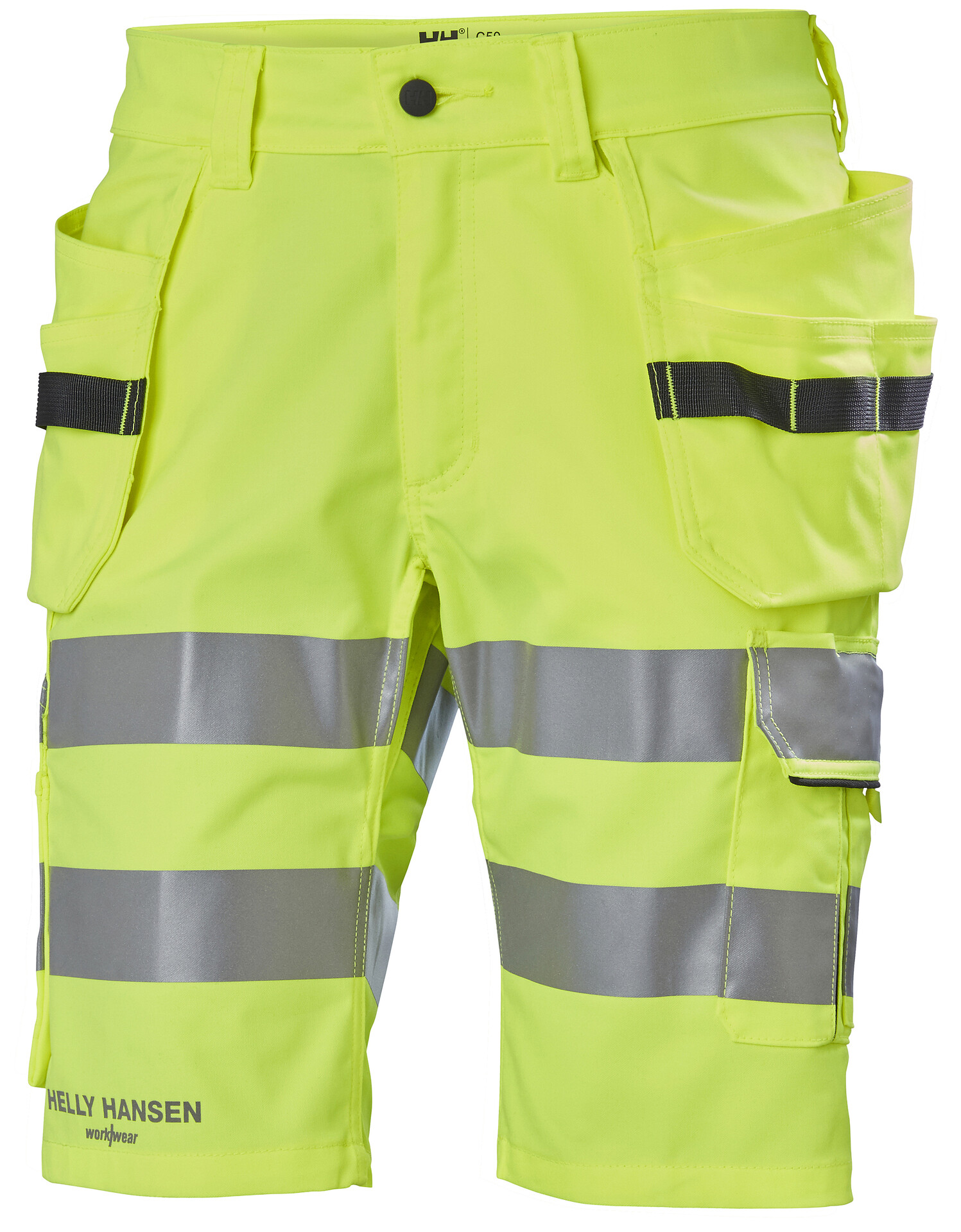 Hantverksshorts Helly Hansen Alna 2.0, gul/mörkgrå