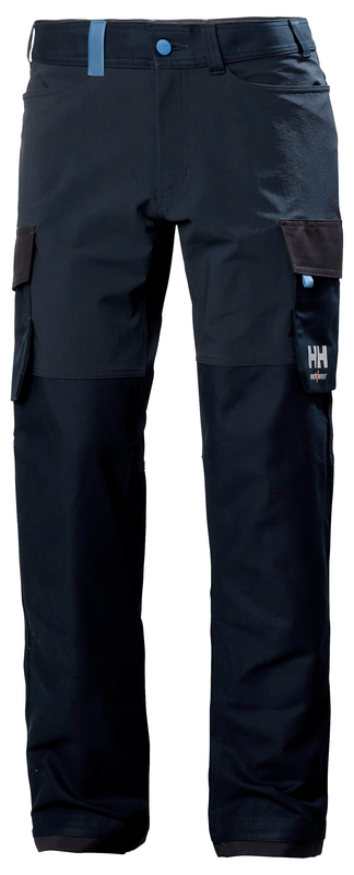 Cargo-arbetsbyxor Helly Hansen Oxford 4X, marinblå/mörkgrå