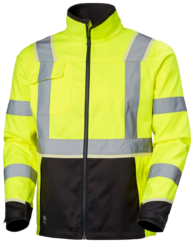Arbetsjacka Helly Hansen UC-ME, varselgul/mörkgrå