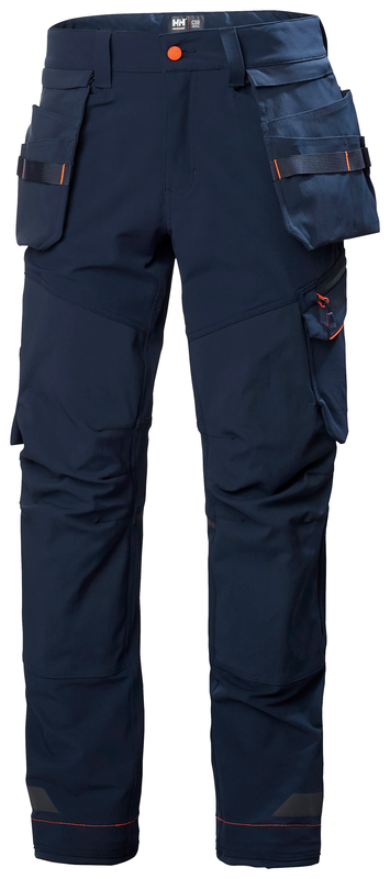 Hantverksbyxor Helly Hansen Kensington, marinblå