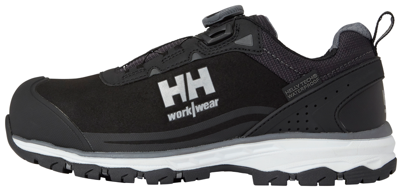 Damskyddsskor Helly Hansen Chelsea Evolution 2.0 MXR, snabbsnörning BOA, S7S HT, svart/grå