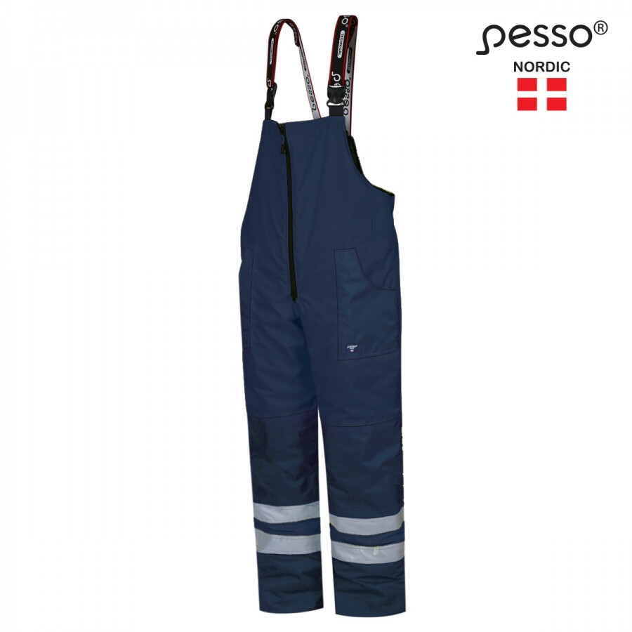 Vinterhängselbyxor Pesso Montana, blå