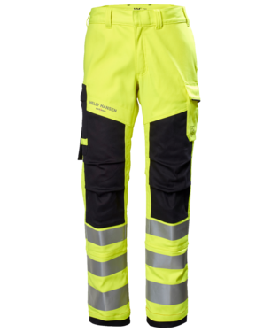 Arbetsbyxor Helly Hansen Fyre, HIVIS klass 2, gul/mörkgrå