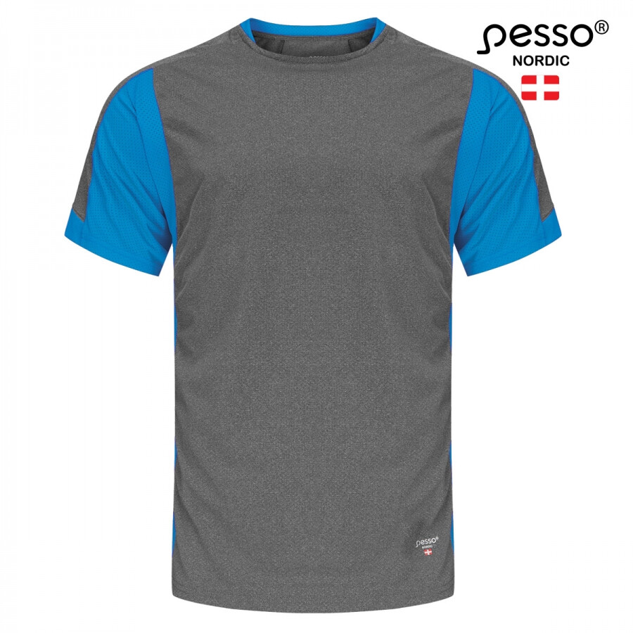 T-shirt Pesso Breeze, grå/blå