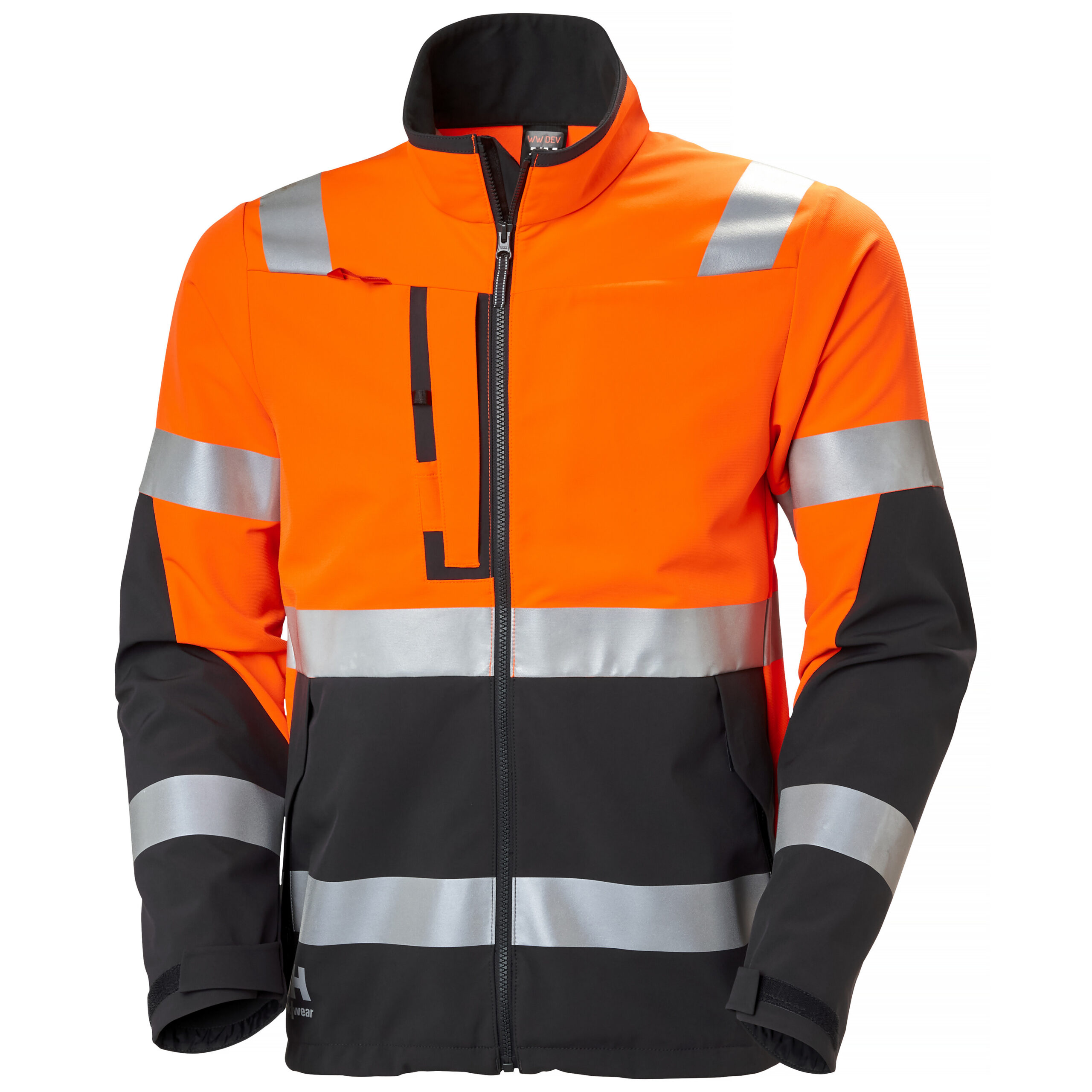 Softshelljacka Helly Hansen Alna 4X Tech, orange/mörkgrå
