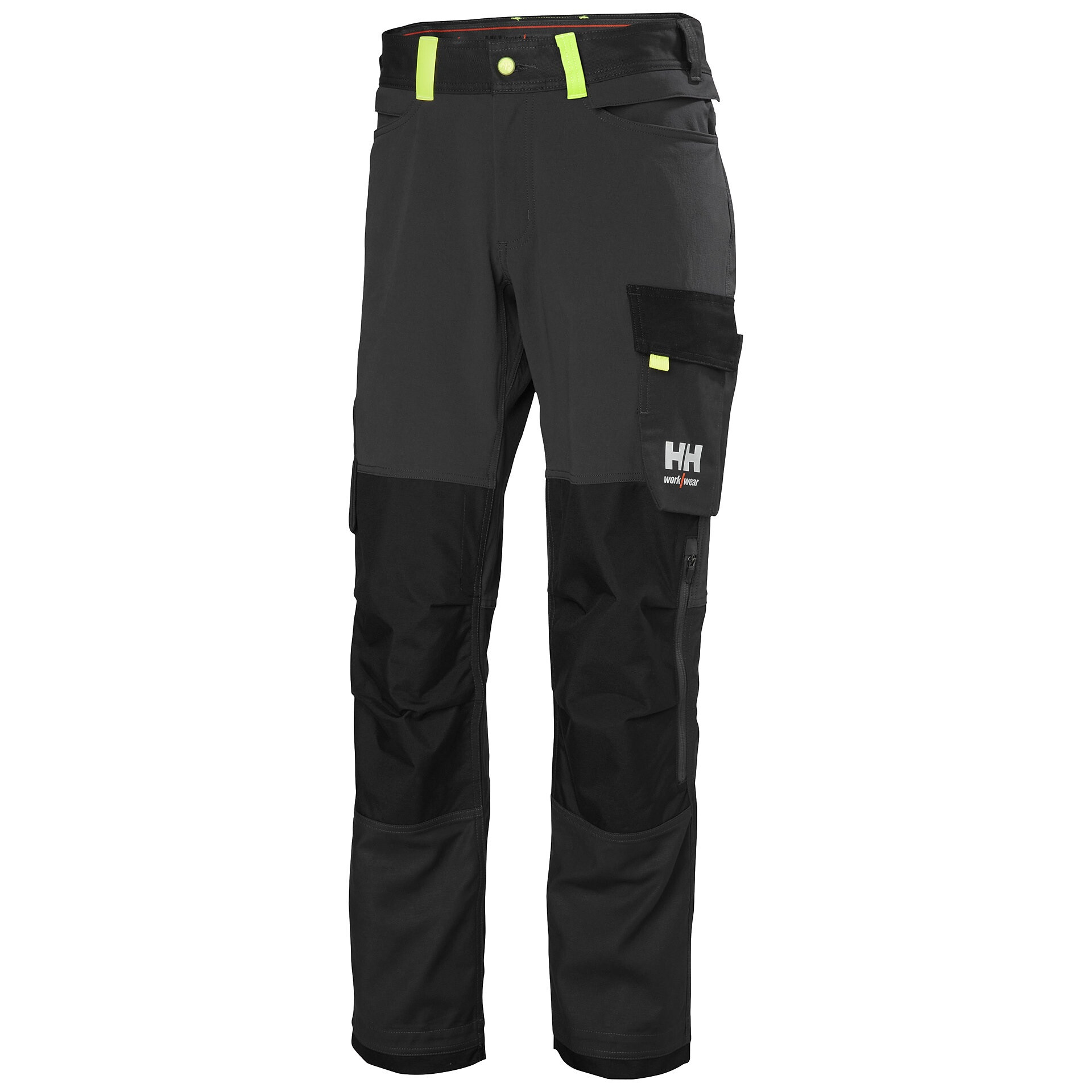 Byxor Helly Hansen Oxford 4X CNCT, mörkgrå/svart