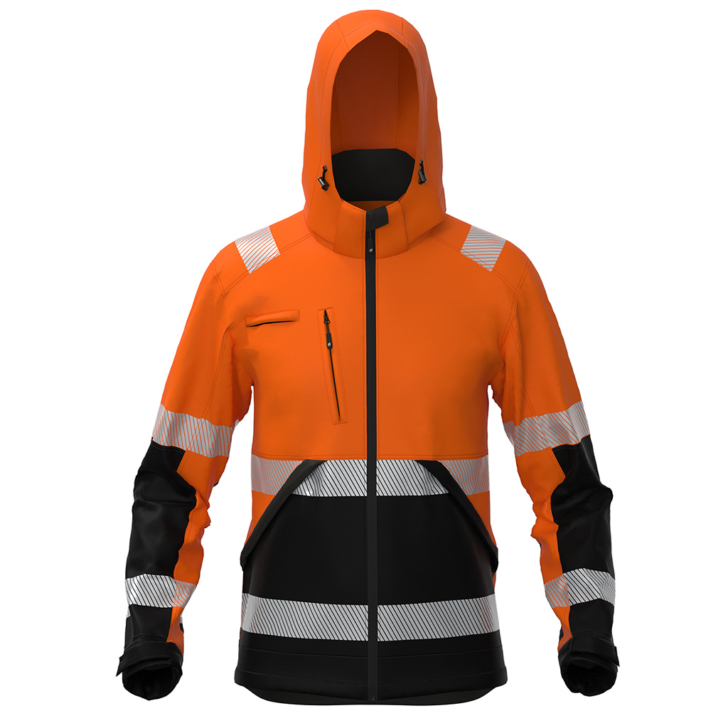 Varsel softshelljacka Bosafety JK-Valencia-C2-0402 - Bild 6