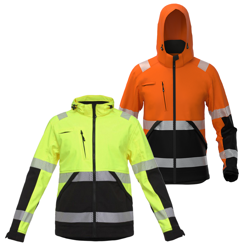 Varsel softshelljacka Bosafety JK-Valencia-C2-0402